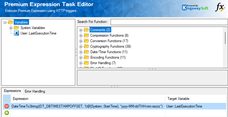 Premium Expression Task
